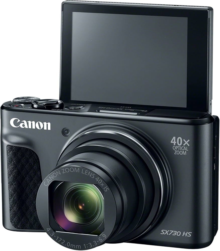 Amazon Canada: Canon SX730 Black PowerShot Digital Camera with 3